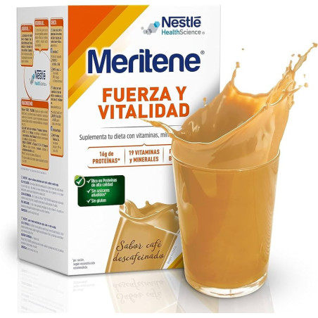 MERITENE CAFÉ DESCAFEINADO 15 SOBRES