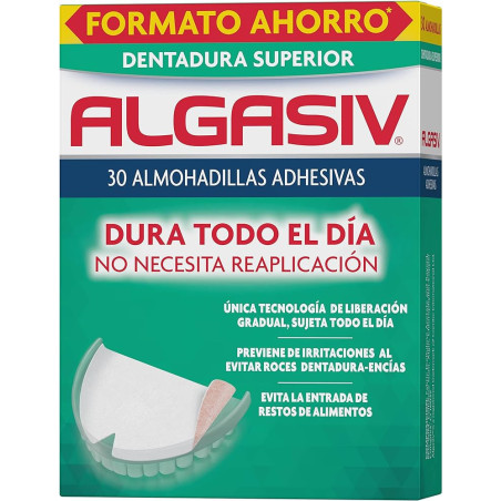 ALGASIV DENTADURA SUPERIOR 30 UNIDADES