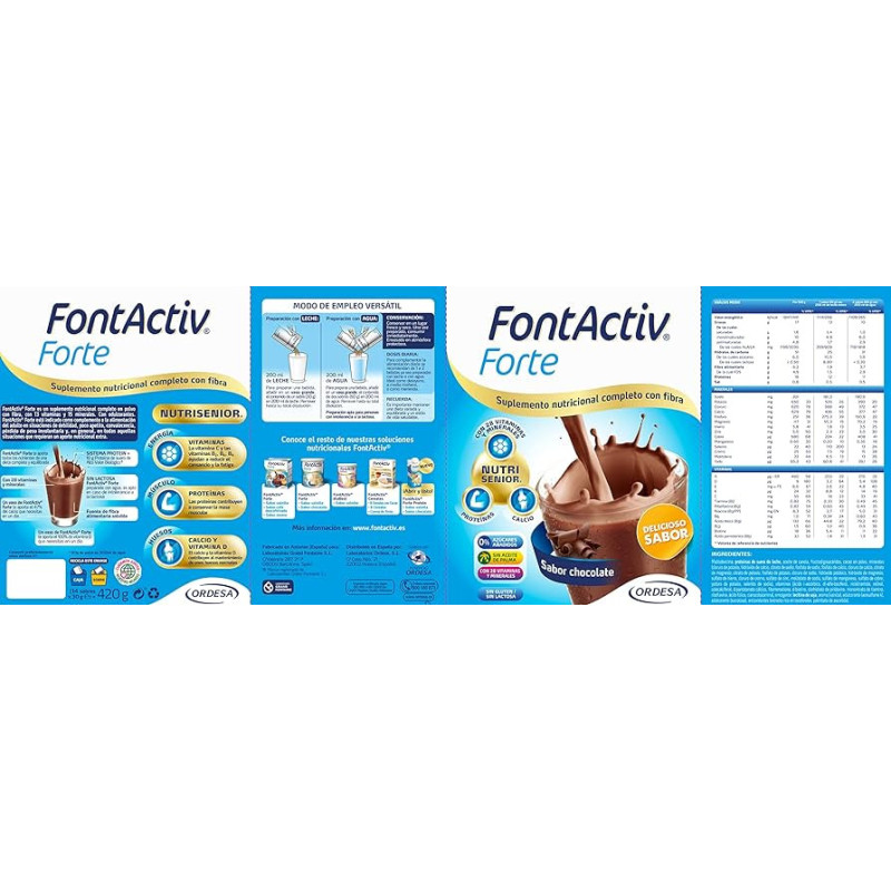 FONTACTIV FORTE CHOCOLATE (14 SOBRES)