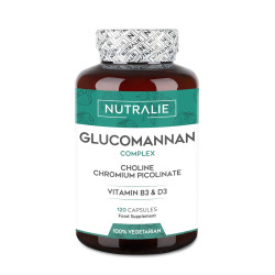 NUTRALIE GLUCOMANANO 120 CÁPSULAS