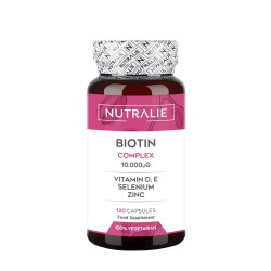 NUTRALIE BIOTIN COMPLEX 120 CÁPSULAS