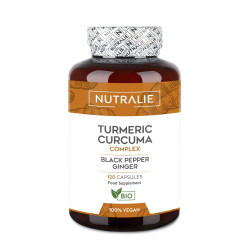 NUTRALIE TURMERIC CURCUMA COMPLEX 120 CÁPSULAS