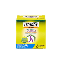 LEOTRON MAGNESIO + VITAMINA D 30 SOBRES BUCODISPERSABLES